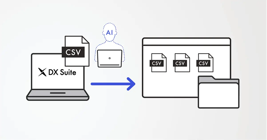 CSVデータをフォルダに自動で保存